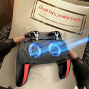 H10 Gaming Grip Controller Gamepad Dual Cooling Fan for PUBG (5000mAh)