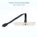 USB 3.1 Front Panel Header Type E M to Type C F Motherboard Expansion Cable