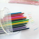 New 2.0mm 2B Colored Pencil Lead 2mm Mechanical-Clutch Refill Holder 12Color
