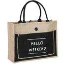 Linen Luxury Handbag Large Capacity Female Casual Shoulder Bag Ladies Daily