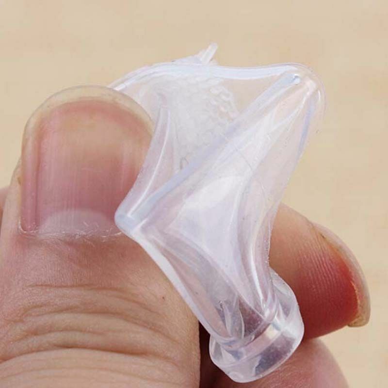 2X Pet Dog Cat Soft Finger Toothbrush Dental Care Massage Teeth Clean Brush