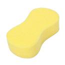 Yellow Soft Sponge Car Wagon Washing Cleaning Glass Seat Cushion 23g G5Q4