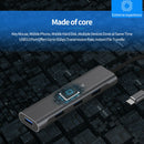 Blueendless Usb C Hub, Aluminum Type C Adapter with 4 Usb 3.0 Ports, for Ma