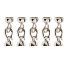 5 Sets Copper Metal Clasp Lobster Hook Necklace Bracelet Connector Crafts