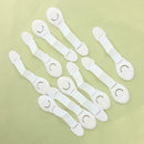 10pcs Infant Drawer Door Cabinet Cupboard Toddler Safety Lock A