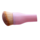 Professional Cosmetic Pink Makeup Tools Foundation Brush Standing Design