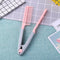 Portable V Type Hair Straightener Comb Folding DIY Hair Styling Clip Tool A#S