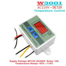 12V/120W 10A Digital Temperature Controller Switch Thermostat+NTC Sensor