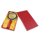 Reading Magnifier Magnifying Glass 10X 85mm Jewelry Loupe with 12 LED Light