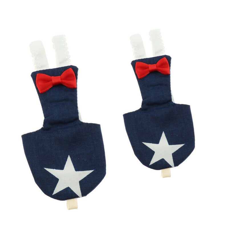 2x Reusable Pocket Fabric Diaper Nappy Washable Bird Diaper Bird Diaper Flight