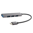 4 Port USB 3.1 Type C hub with a Free USB-C to USB-A Adapter for MacBook Pro and