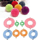 DIY Pompom Knitting Machine Kit Knitting Crafts 4Sizes Tool Ball Plu O5W5 M D1Q0