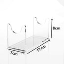 Clear Acrylic Lightsaber Display Stand Desktop Horizontal Bracket No Install