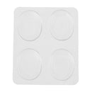 4Pcs Practical non-toxic drum damper gel pads drum mute pad drum dampeners.BX