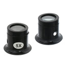 2pcs Loupe Eye Kits Watch Magnifier Eyepiece Jewellery Magnifier Repair Tool