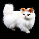 Handicraft kitten simulation animal cat car ornament creative gift home decor Gw