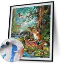 Painting By Numbers Kit DIY Animal World Canvas Oil Art Picture Home Decor A