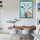 5D DIY Full Drill Diamond Painting Flowers Goat Cross Stitch Embroidery Kit