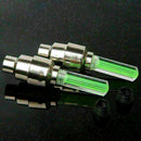 2 PCs Neon LED Tire Car Bicycle Wheel Light Lamp Valve cap Luminous Valve P N5R4