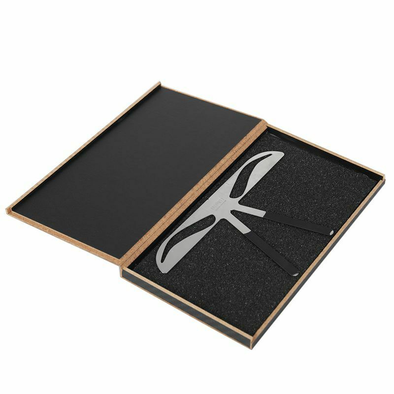 Eyebrow Stencil Ruler for Eyebrows Enhancer Permanent Tattoo Eye Brow Tools P8V7