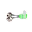 10PCS New Fishing Bite Alarms Fishing Rod Stalk Bells & Clamp Tips Fishing Bell@
