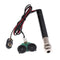 2 Kit EQ Active Endpin Jack Preamp Piezo Pickup For Acoustic Guitars Ukulele