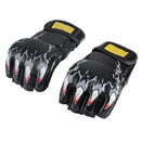 Grappling Half Finger MMA Gloves PU Training Punching Bag Boxing Sparring Gloves