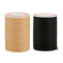 2pcs 113 Meters 0.55mm Polyester Round Waxed Thread Leather Hand Stitching
