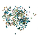200PCs Mixed Crystal Quartz Faceted Beads 4mm F6J5