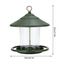Automatic Wild Bird Feeder Hanging Bird Feeding Port Seed Feeder for Garden Yard