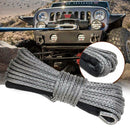 50'X1/4" Synthetic Winch Rope Cable 7000 LBs ATV SUV Recovery Replacement