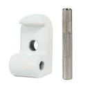 1pc Aluminum Alloy Reinforced Lock for M365 Electric Scooter (White)
