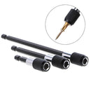 3Pcs 60-150mm 1/4'' Hex Quick Release Screwdriver Bit Holder Extension Bar