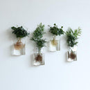 2x Wall Hanging Flower Vase Terrarium Container Plant Holder Garden Yard DIY