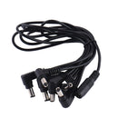 Pedal Power Supply Cable Wire for 9V DC Adapter Musical Instrument Parts Black