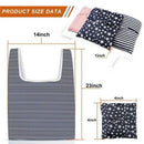 Reusable Grocery Bags 6 Pack Heavy Duty Folding Shopping Tote Bag Washable  T6X2