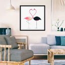 5D DIY Full Drill Diamond Painting Pink Bird Embroidery Mosaic Craft Kit
