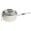 Healthy Stainless Steel Pot Cookware Camping Outdoor Cooking