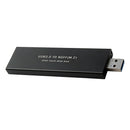 5Gbps USB 3.0 TO M.2 NGFF SSD SATA External Enclosure Adapter Box