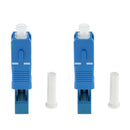 Premium LC Female to SC Male Fiber Single Mode Simplex Adapter Converter (Pack