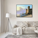 Painting By Numbers Kit DIY Boat Lighthouse Canvas Oil Art Picture Craft A