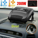 Portable Car Vehicle Ceramic Heater Heating Cooling Fan Defroster Demister Favor