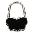 Bag Hook Bag Holder Foldable Handbag Hook Butterfly Shaped - Pink O7H9