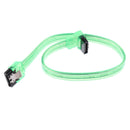 10-Inch SATA III 6.0 Gbps Cable with Locking Latch and 1 x 90-Degree Plug