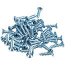 10 Pieces 80 by 16 mm Flat Straight Brace Metal Joining Plate and 40 Pieces V2J3