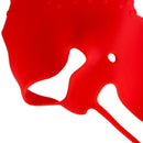 Anti-slip Grip Handle Cover Lanyard 2 Thumbstick Caps for Sony PS4 (Red)