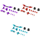 3x Bumpers Triggers Full Buttons Thumbstick Cap Set Kits for Xbox One S