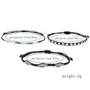 Bohemian Beads Braided Rope Friendship Bracelet Ladies Men'S Cotton Handmad W9M6