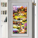 5D DIY Full Round Drill Diamond Painting Summer Garden Cross Stitch Craft