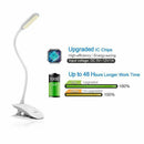 Ultra-Bright Warm Led Book Light 3 Brightness Eye Care, Usb Rechargeable He Y1R2